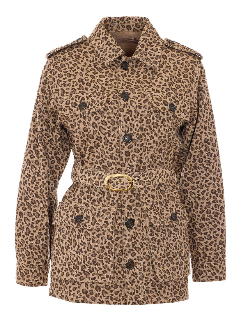 Twin-set Jackets Brown