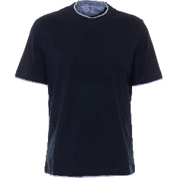 Brunello Cucinelli T-shirts and Polos Black