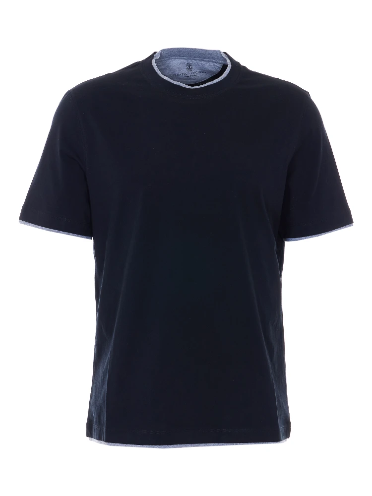 Brunello Cucinelli T-shirts and Polos Black