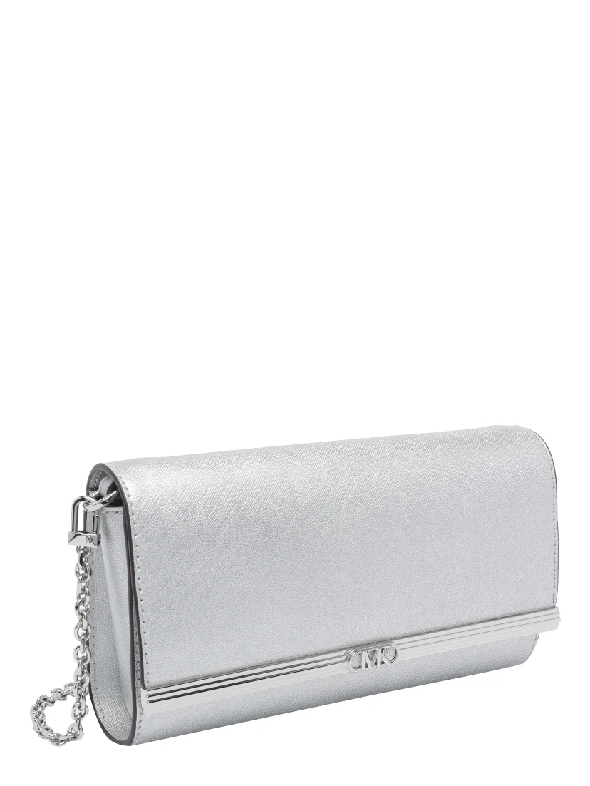 Silver Mona clutch