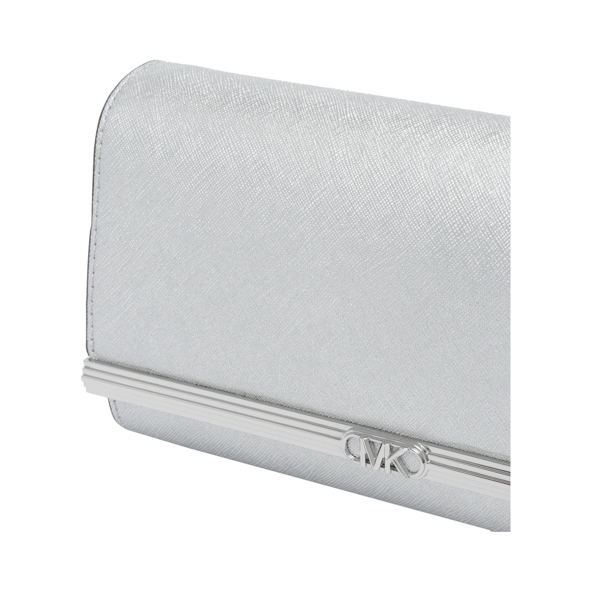 Silver Mona clutch