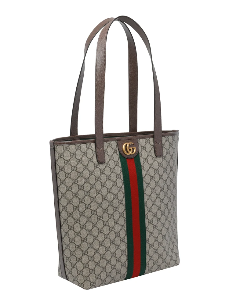 Brown Medium Ophidia shopping bag alternative