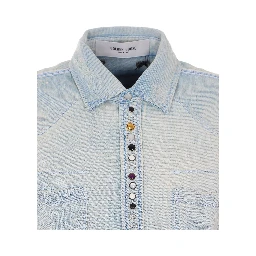 Golden Goose Shirts Blue