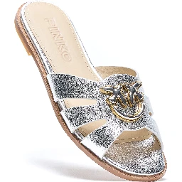 Pinko Sandals Silver