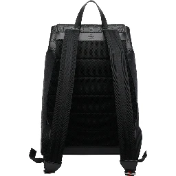 Black Medium GG emblem backpack