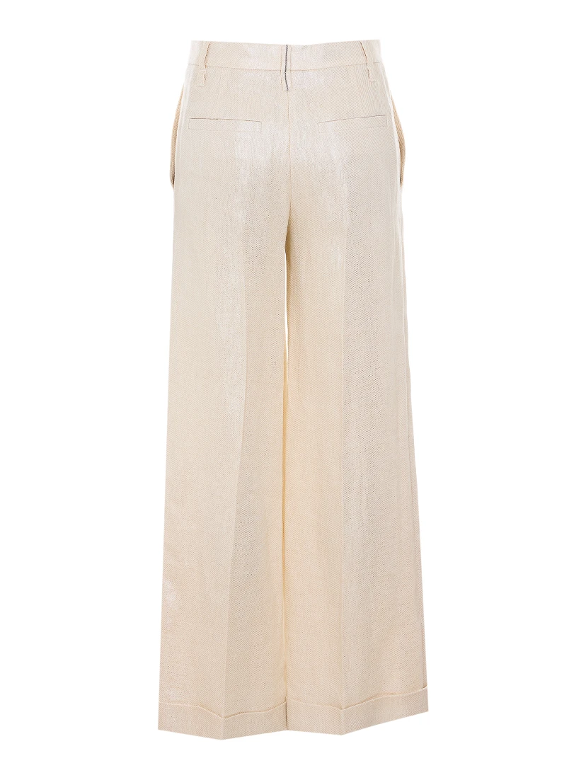 Brunello Cucinelli Trousers White