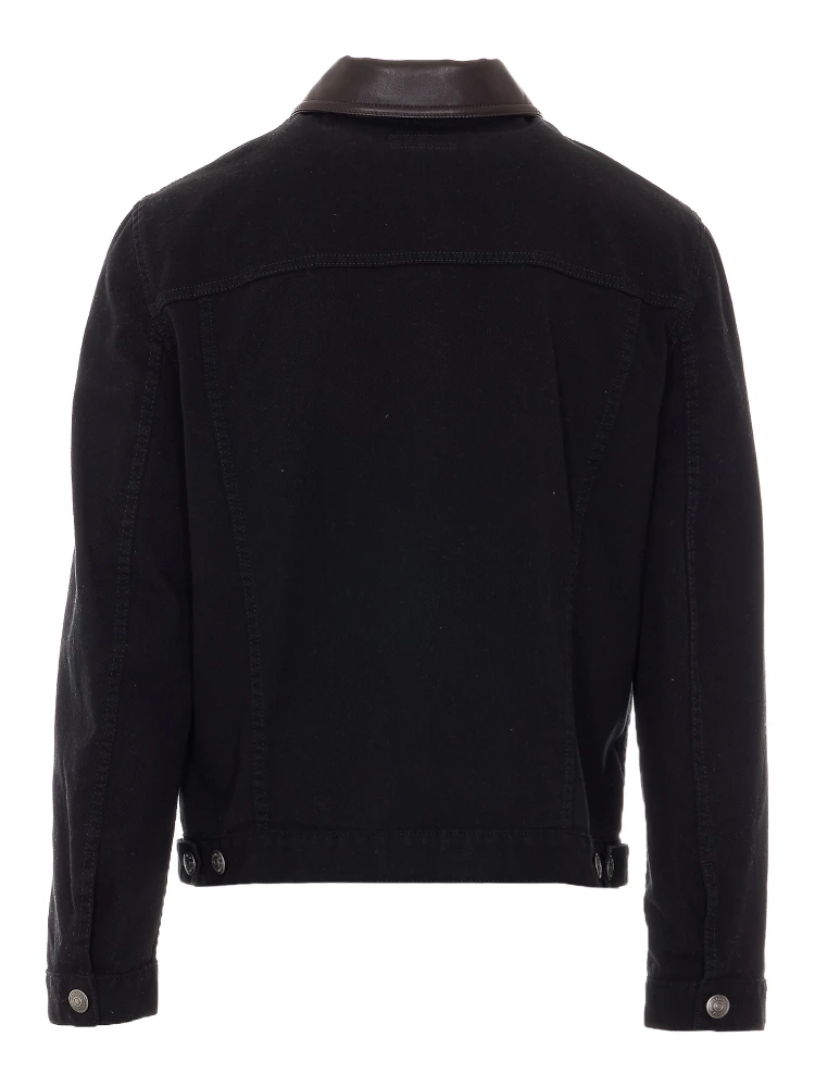 Garment-dyed outerwear Denim alternative