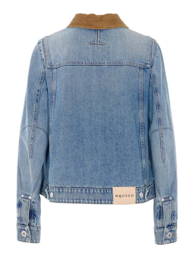 Alexander McQueen Jackets Blue alternative