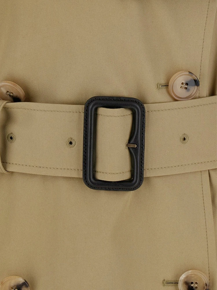 Belmont trench cape in gabardine alternative