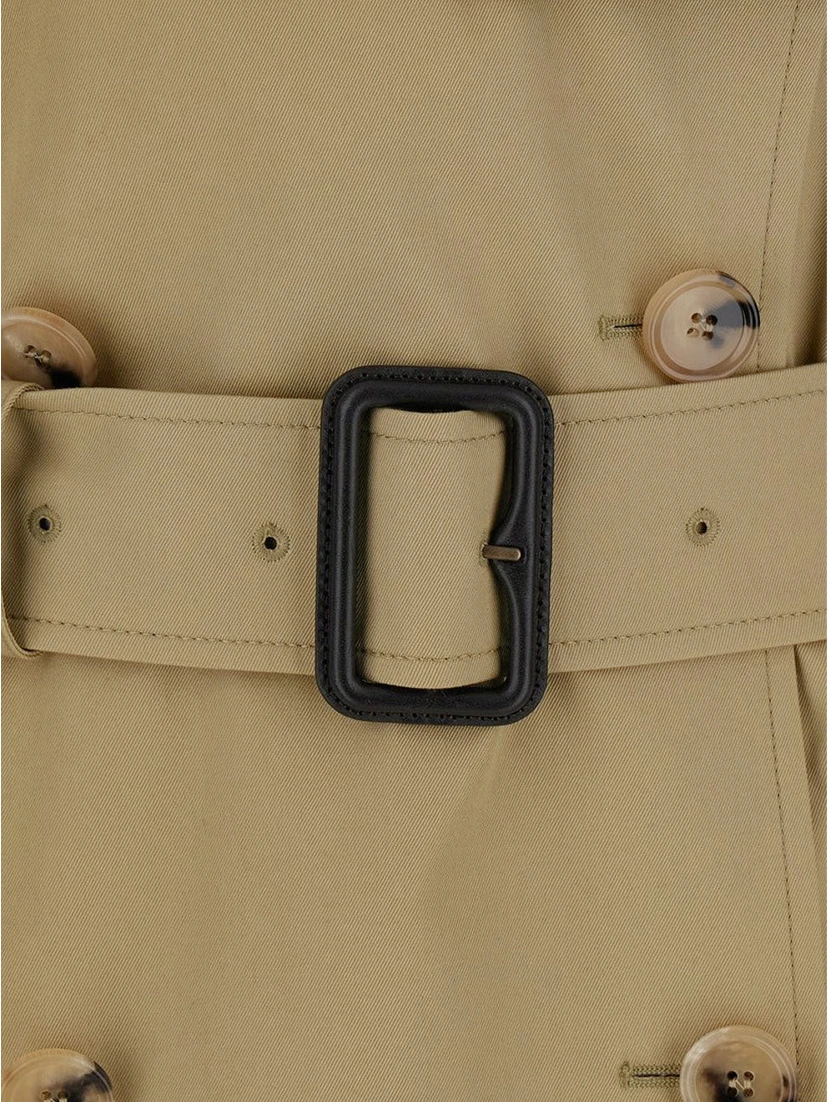 Belmont trench cape in gabardine