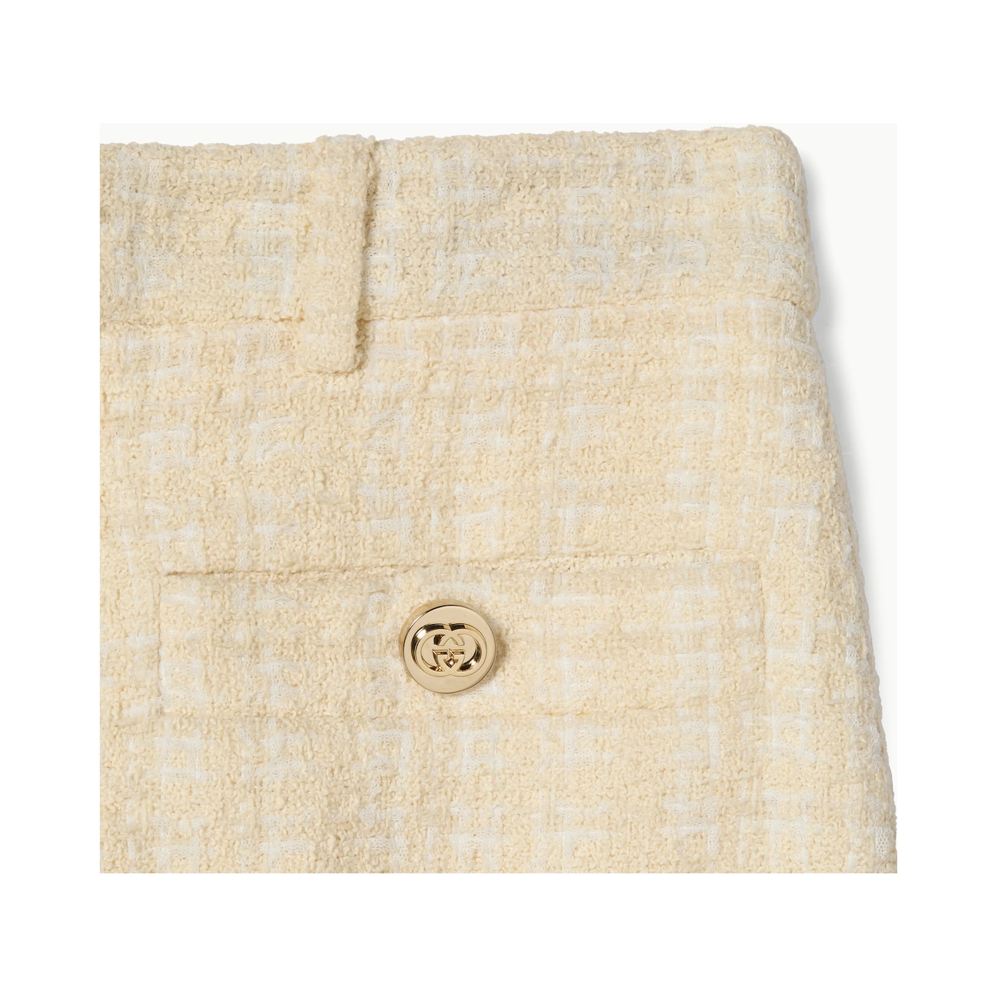 Cotton tweed pants