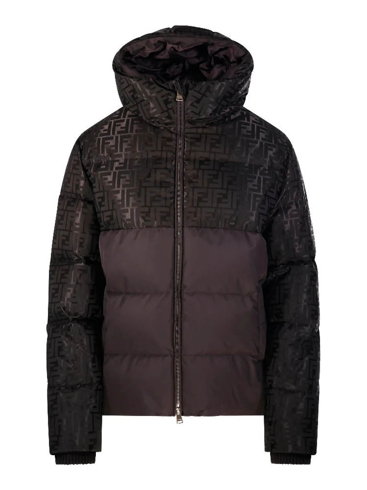 Fendi Coats Brown