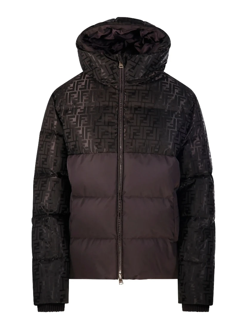 Fendi Coats Brown