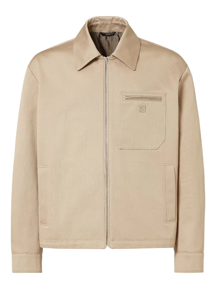Fendi Jackets Beige