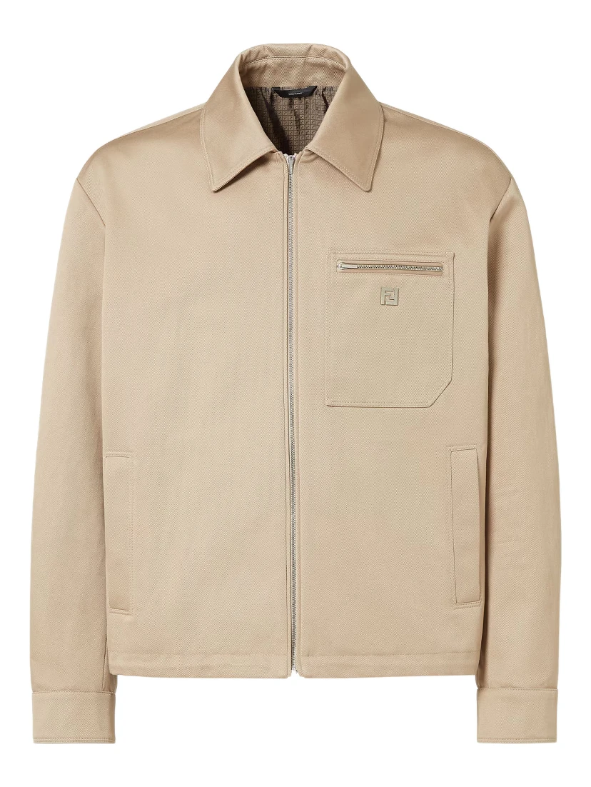 Fendi Jackets Beige