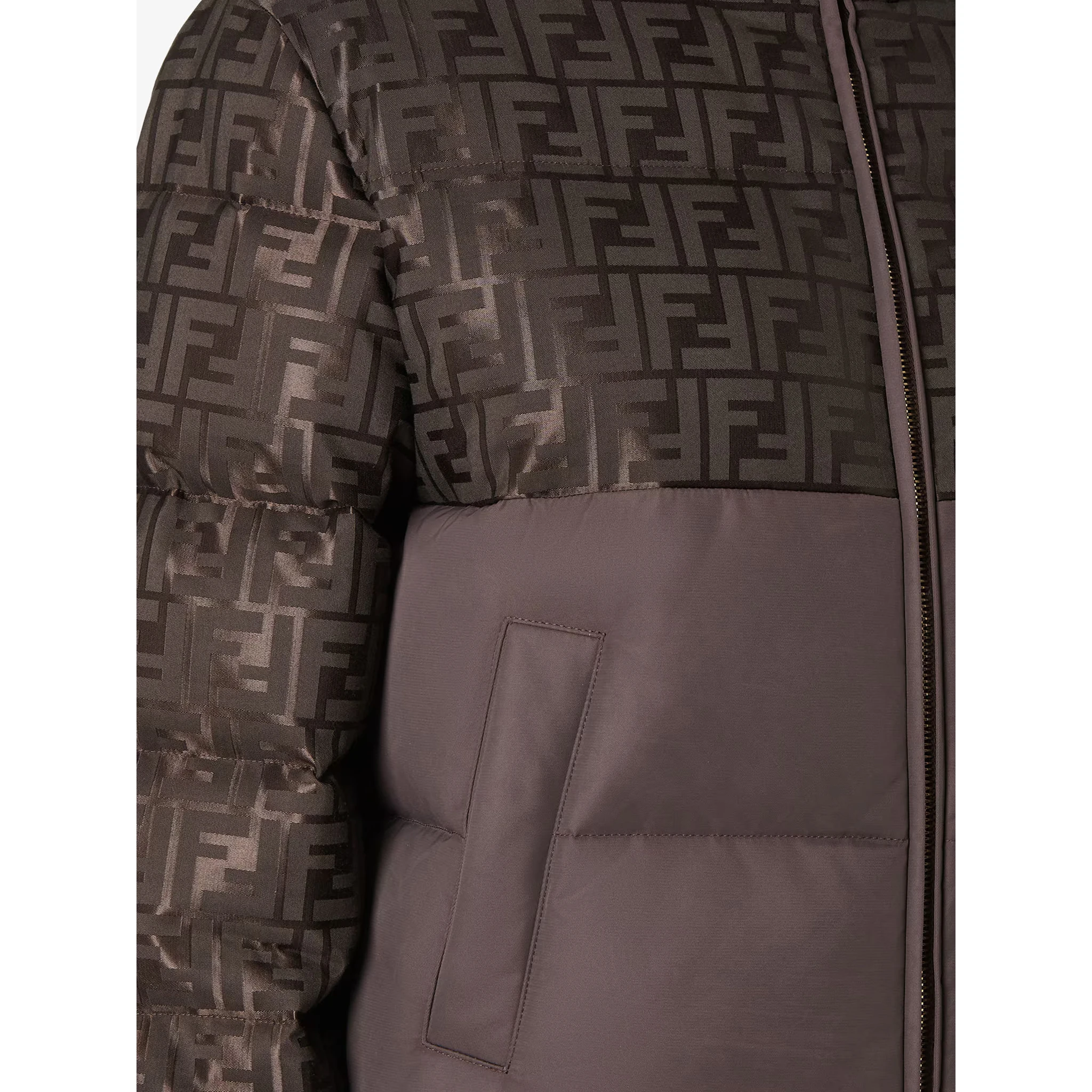 Fendi Coats Brown