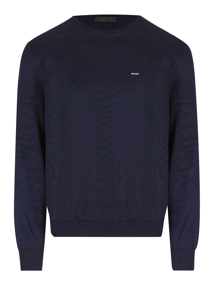 Prada Sweaters Blue
