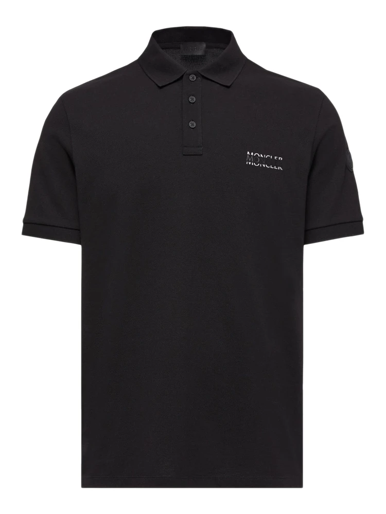 Moncler T-shirts and Polos Black