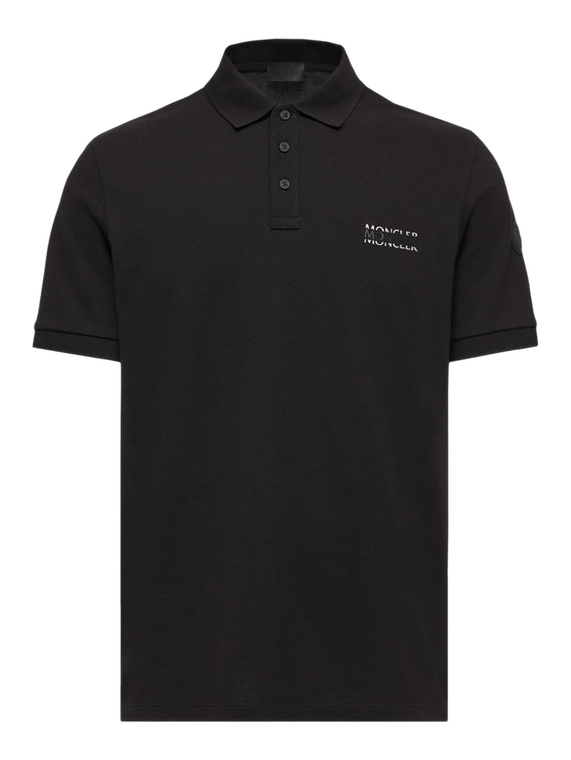 Moncler T-shirts and Polos Black