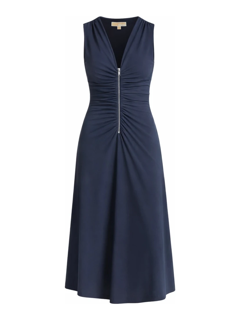MIDI DRESS WITH ZIPPER
