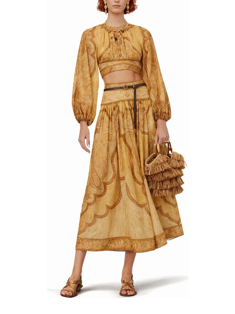 "WANDERLUST" MAXI SKIRT alternative