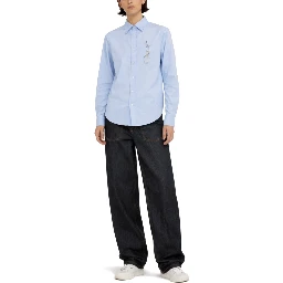 PRINTED COTTON POPLIN SHIRT
