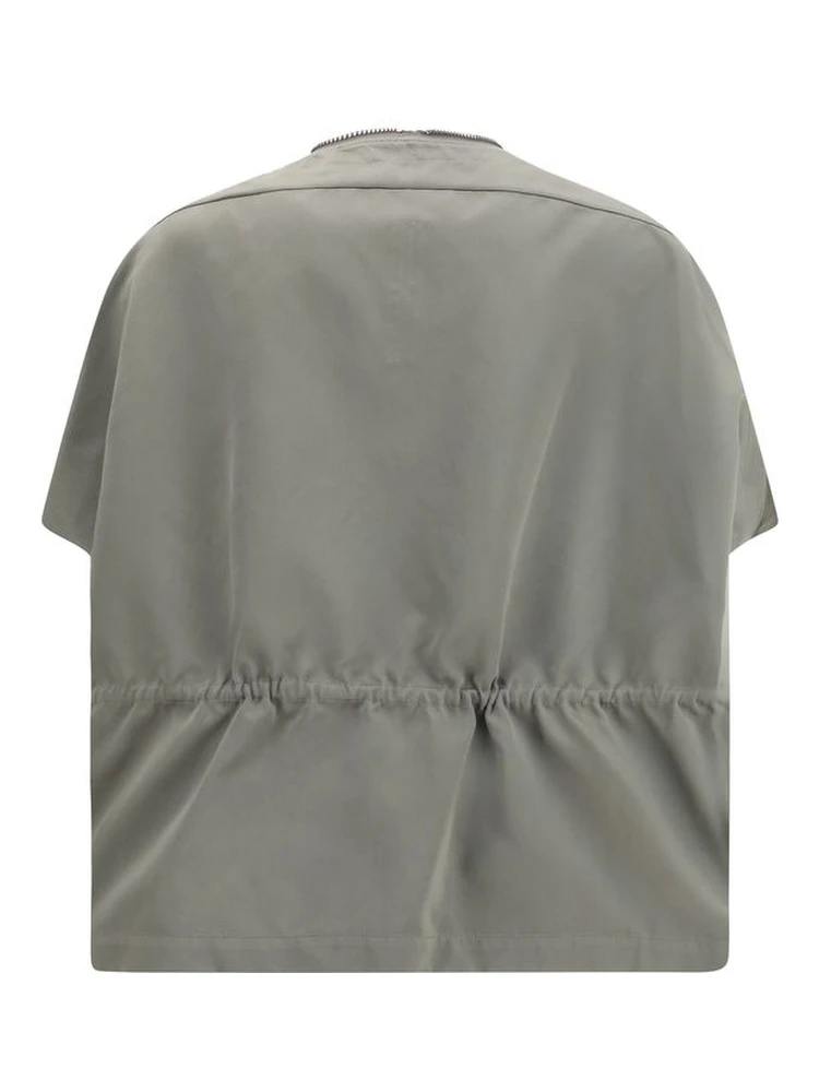 Bicolor Polyester Sleveless Jacket alternative
