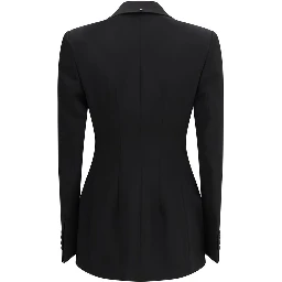 Black Fleece Wool Blazer