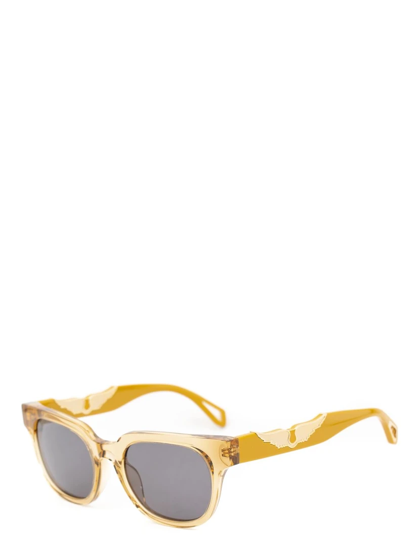 Brown Acetate Sunglasses