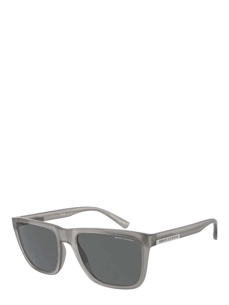 Gray Resin Sunglasses