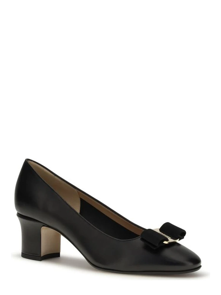 Black Calf Leather Bos Taurus High Heel Pumps alternative
