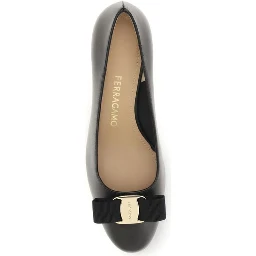 Black Calf Leather Bos Taurus High Heel Pumps