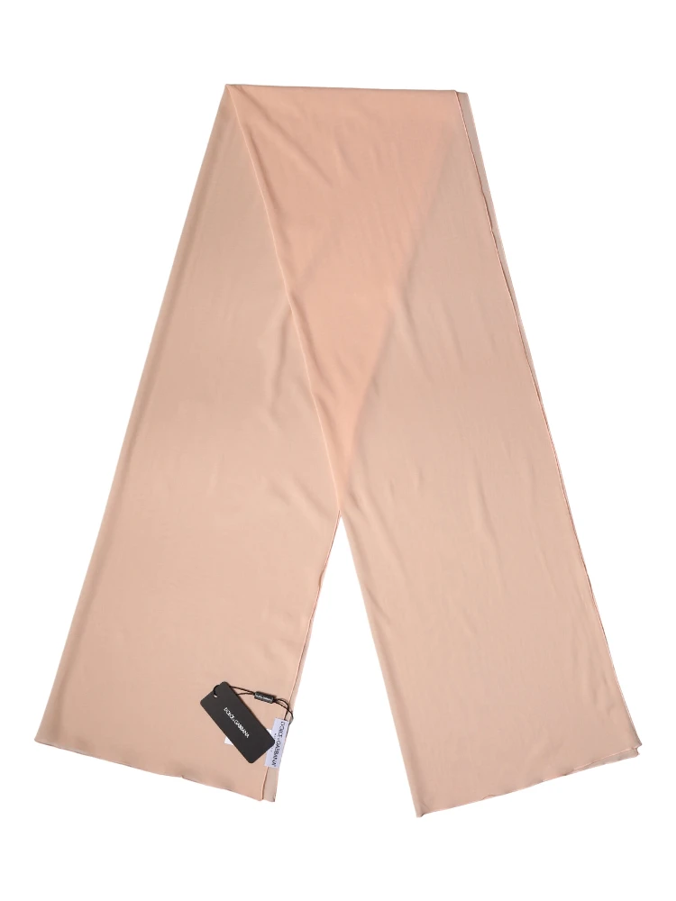 Peach Silk Neck Wrap Shawl Women Stole 200cm x 64cm  Scarf alternative