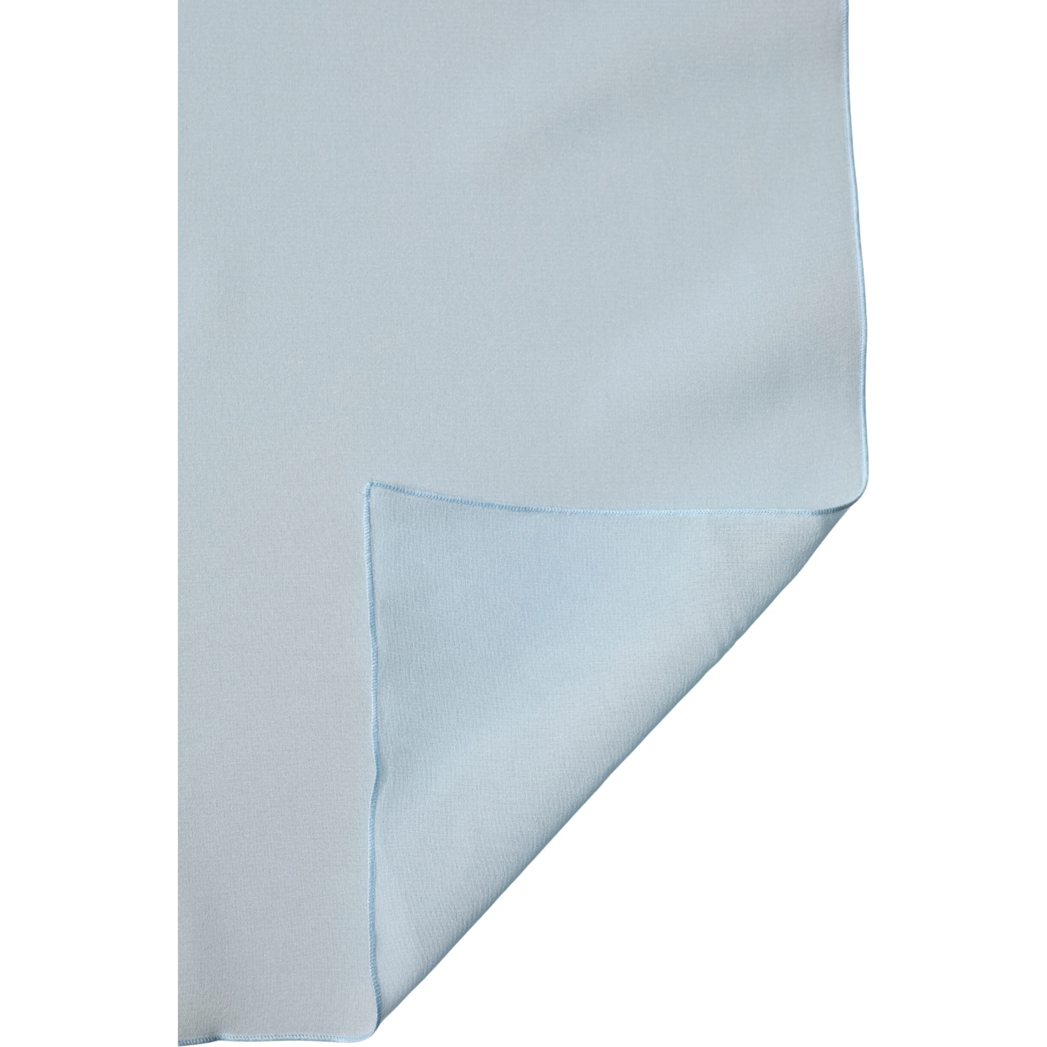 Light Blue Silk Neck Wrap Shawl Stole 200cm x 64cm  Scarf