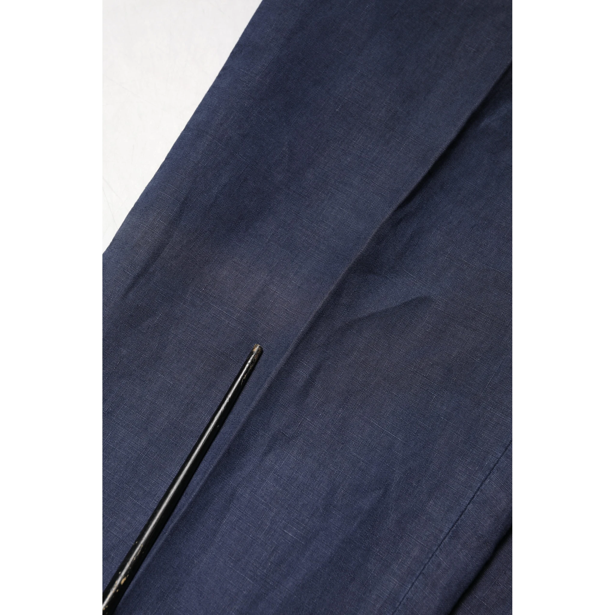 Navy Blue Skinny Chino Mid Waist Men Pants
