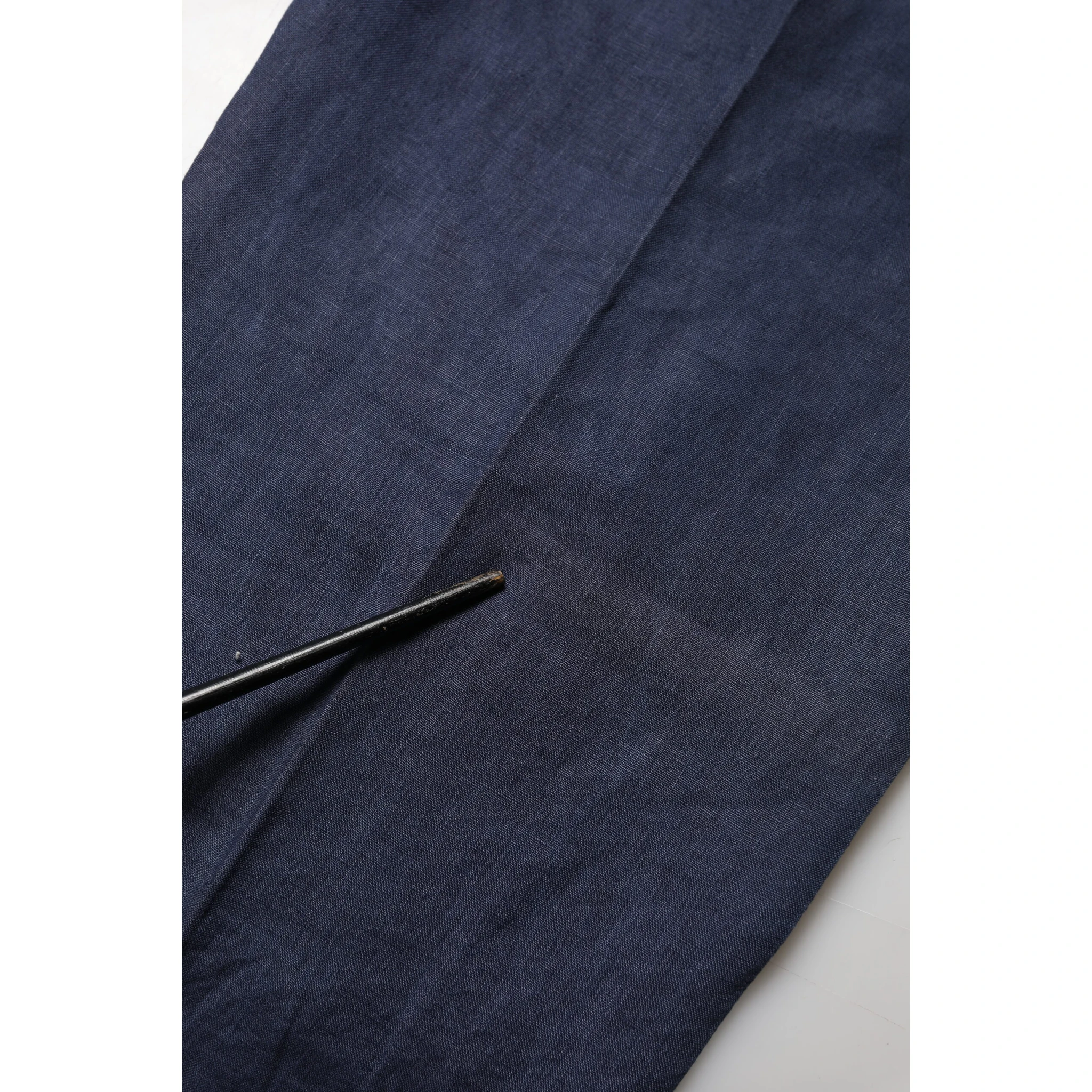Navy Blue Skinny Chino Mid Waist Men Pants