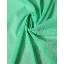 Green Silk Neck Wrap Shawl Stole 200cm x 64cm  Scarf