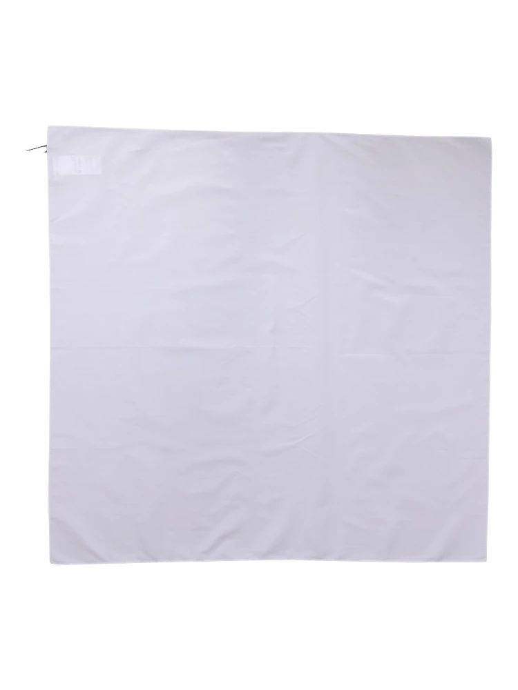 White Cotton Wrap Square Shawl Stole 71cm x 70cm  Scarf alternative