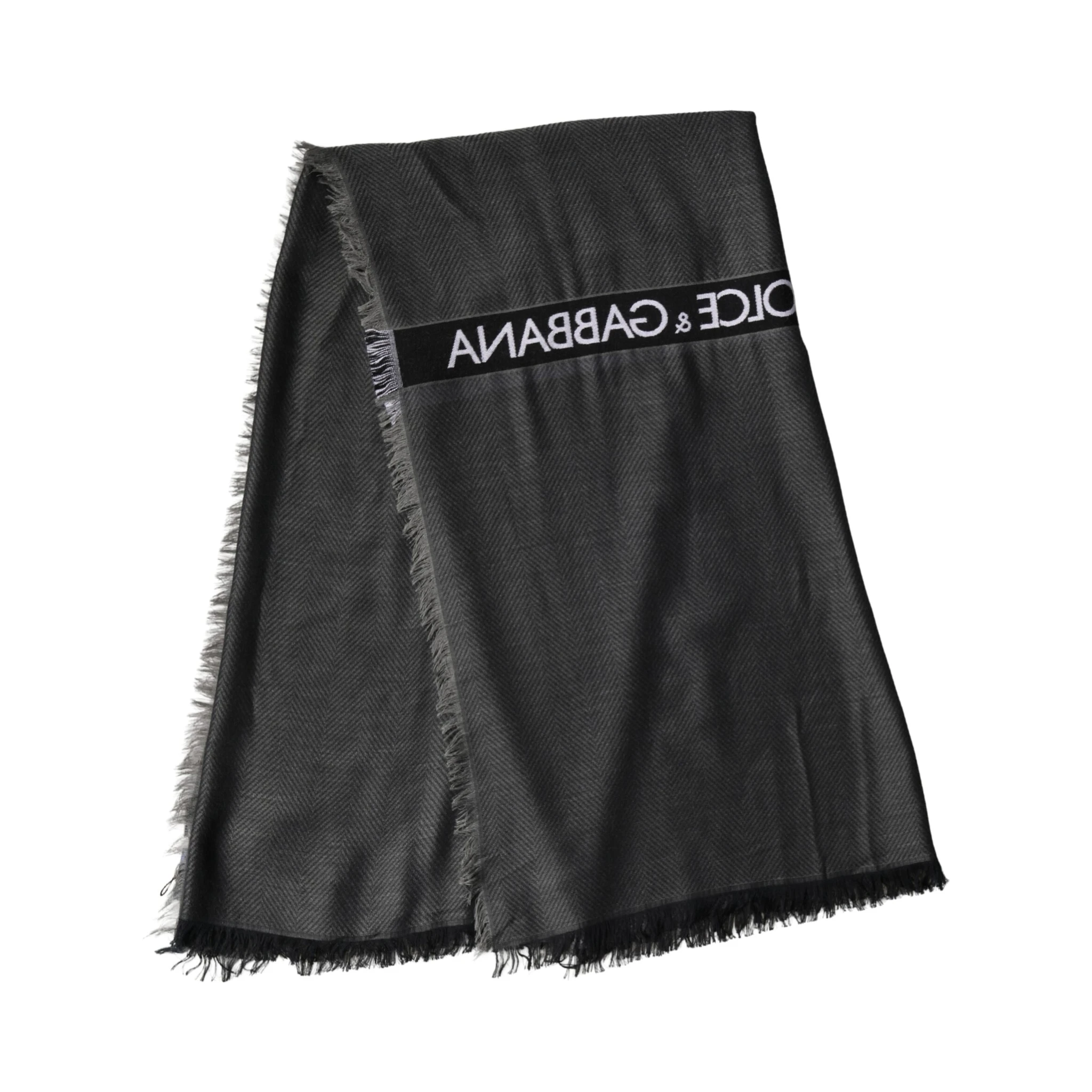Black Modal Warmer Shawl Fringes 140cm x 134cm Men Scarf