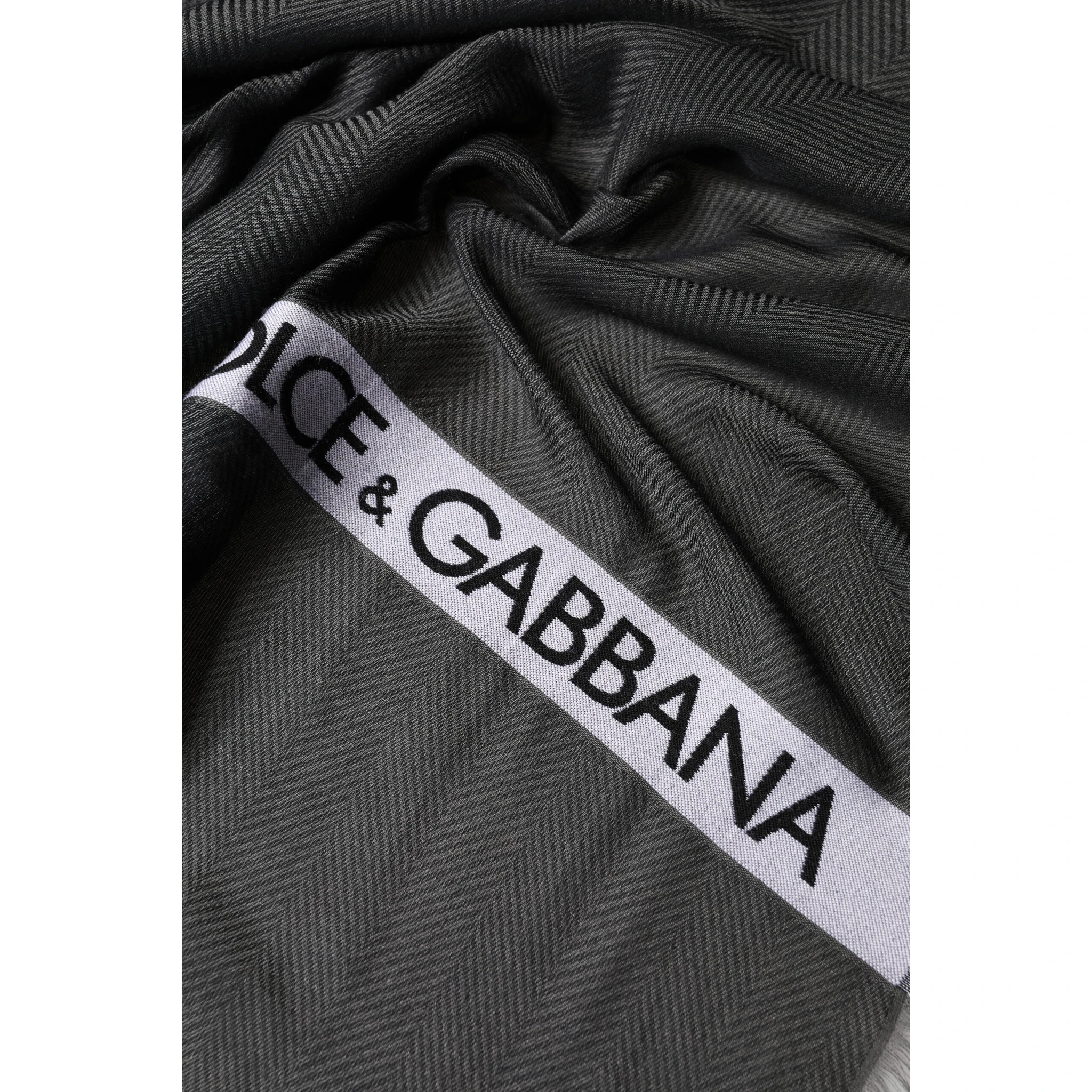 Black Modal Warmer Shawl Fringes 140cm x 134cm Men Scarf