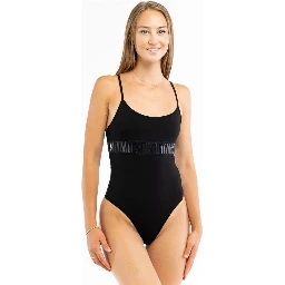Black Cotton Bodysuit