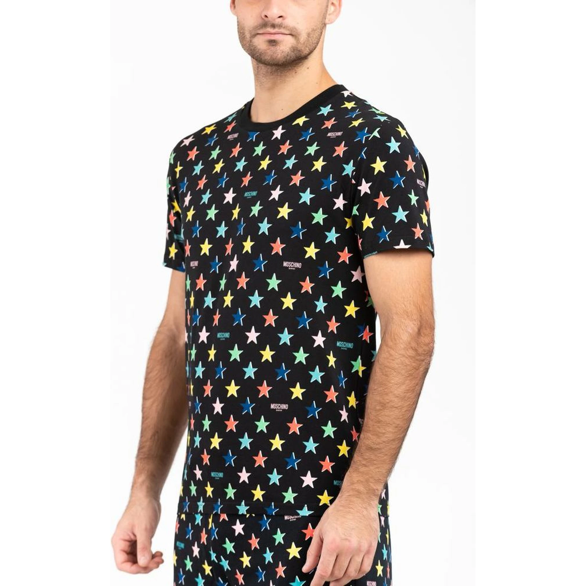 تيشيرت قطني أسود