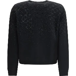 Black Wool Cardigan