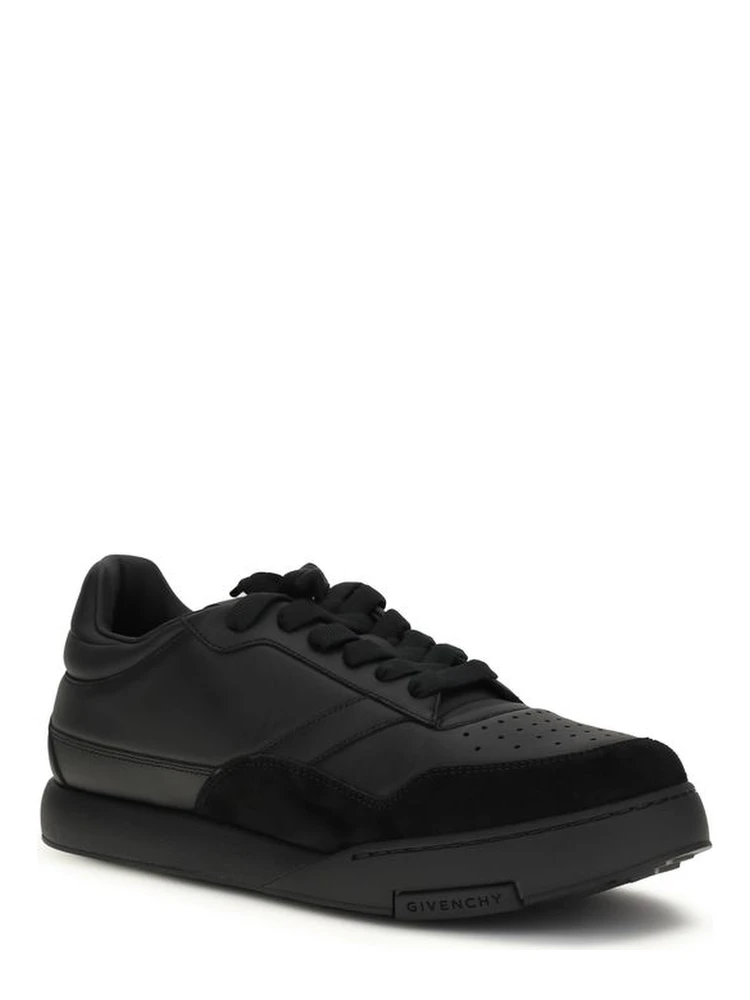 Black Calf Leather Bos Taurus Low Top Sneakers alternative