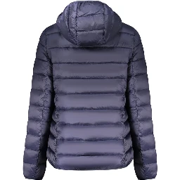 Blue Polyamide Women Jacket