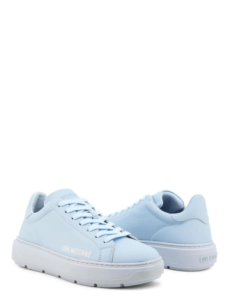 Blue Leather Low Top Sneakers alternative