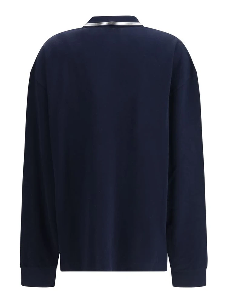 Blue Cotton Polo Shirt alternative