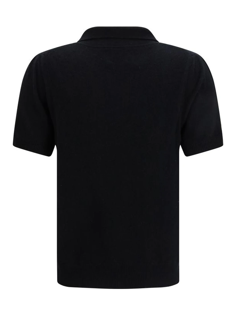 Black Cashmere Dress Shirt