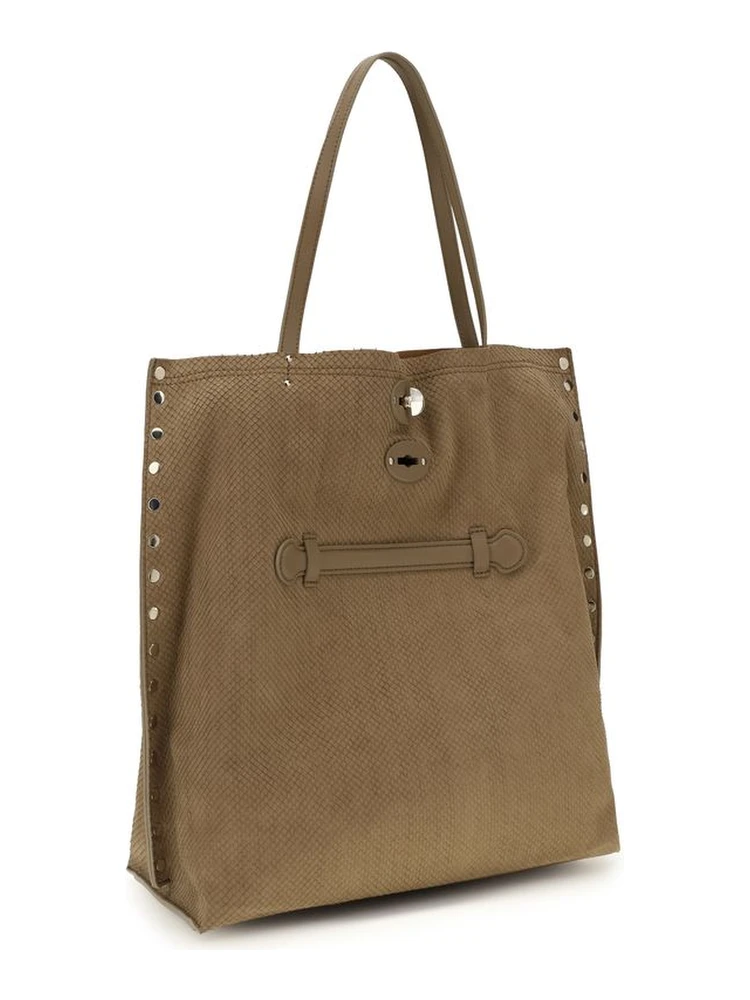 Beige Calf Leather Bos Taurus Shoulder Bag alternative