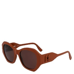 Brown Injected Sunglasses